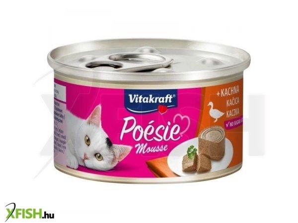 Vitakraft poésie macska konzerv kacsa 85g, 12 db/csomag