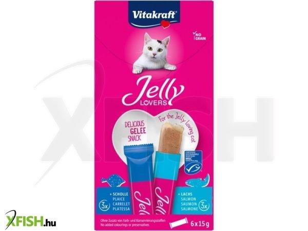 Vitakraft jelly lovers zselés jutalomfalat lazaccal 6x15g