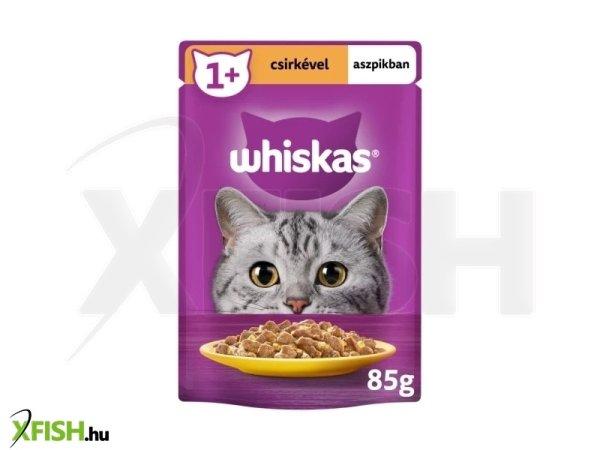 Whiskas alutasak csirke aszpikpan 85gr, 24 db/csomag