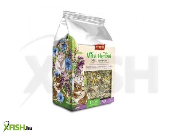 Vitapol vita herbal csincsilla és degu gyógynövény keverék 150g