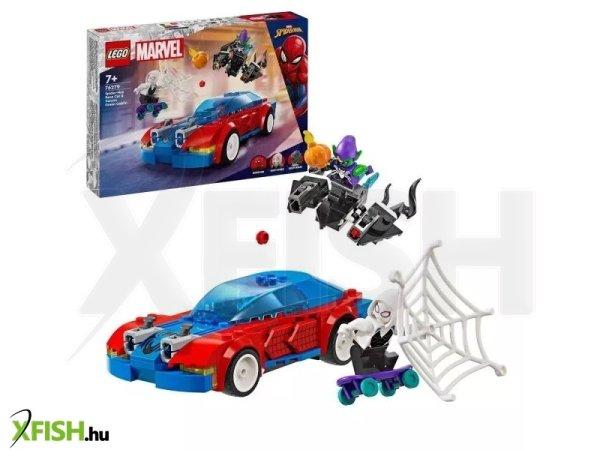 LEGO® Marvel: Pókember versenyautó & Venomizált Zöld Manó 76279