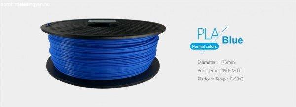 3D FILAMENT 1,75mm PLA Kék /1kg-os tekercs/