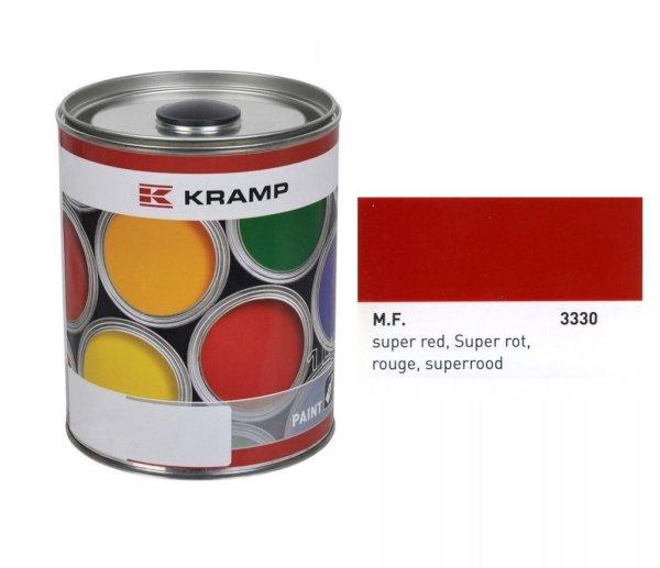 Festék Massey Ferguson szuperpiros - 1 liter (3330)