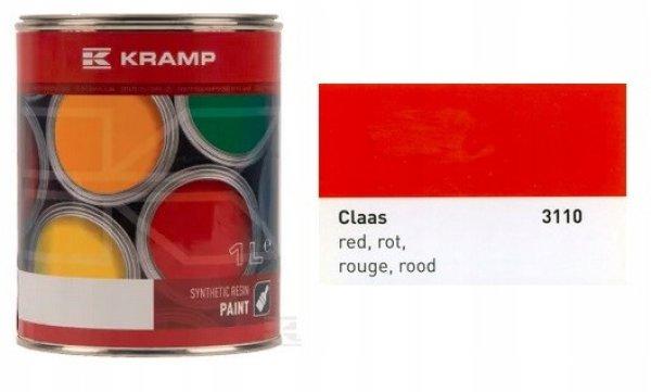 Festék Claas piros - 1 liter (3110)