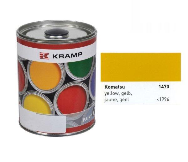 Festék Komatsu sárga, 1996-ig - 1 liter (1470)