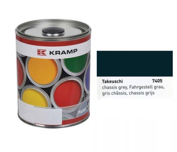 Festék Takeuchi alvázakhoz szürke - 1 liter (7405)