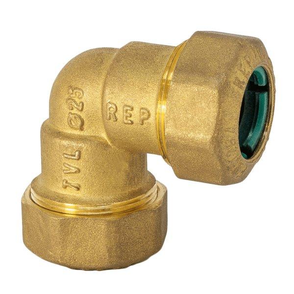 TECNOVIELLE KPE réz könyök, 20x20mm 