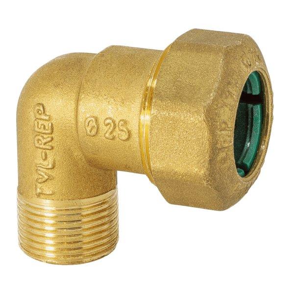 TECNOVIELLE KPE réz könyök, 20mmx1/2"K