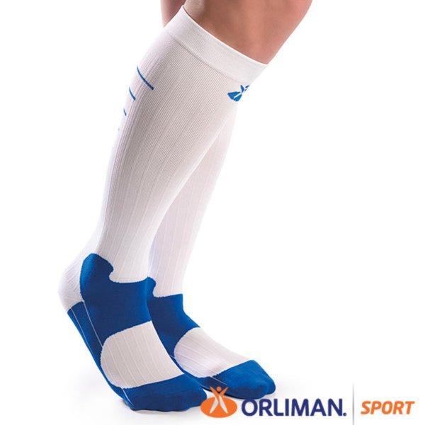 ORLIMAN SPORT elasztikus sportszár - PREMIUM kék/fehér