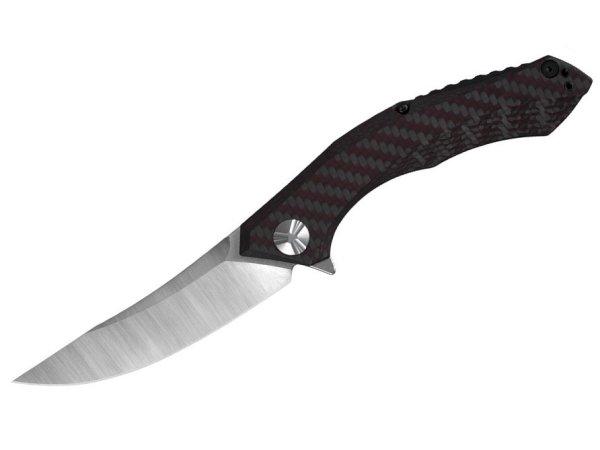 Zero Tolerance 0462 Sinkevich Red Carbon Fiber and Titanium CPM-20CV