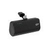 Silicon Power Akkubank - 5000mAh QD50 PowerBank Fekete (USB-