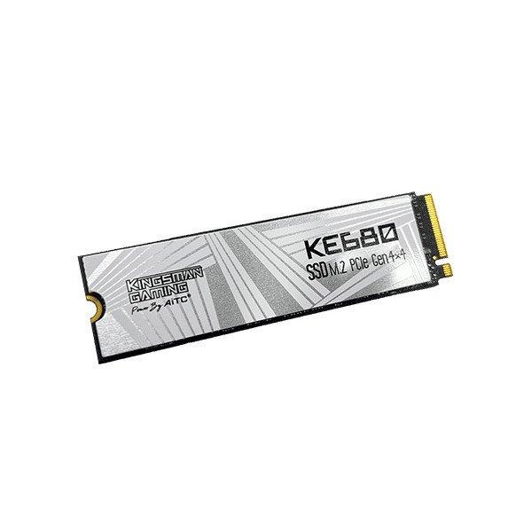 Kingsman SSD 1TB - KE680 (3D TLC, M.2 PCIe Gen 4x4, NVMe 2.0, r:7400 MB/s,
w:6600 MB/s, PS5 Ready) Hűtőbordás