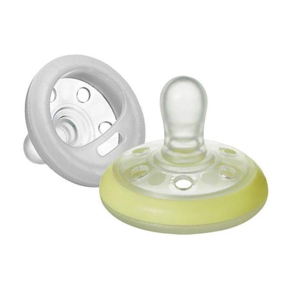 Tommee Tippee Anyamell formájú night nyugtatócumi 0-6 hó 2db