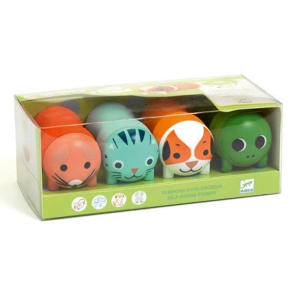 Djeco: Design by Stamps fort littles ones - Garden animals