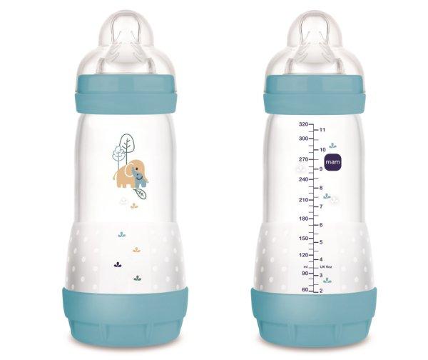 MAM Anti Colic Matt cumisüveg 320 ml fiú