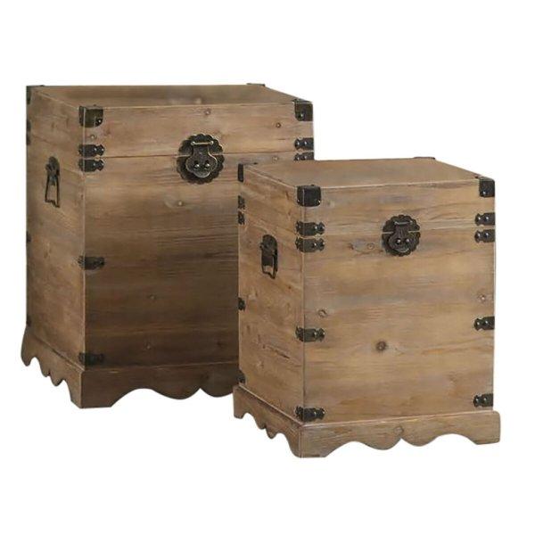 Fiókos Szekrény Szett DKD Home Decor Fém Fenyő Lucfenyő Keleti 50 x 50 x 61
cm 48 x 48 x 61 cm 50 x 50 x 60 cm (2 egység) (1 egy MOST 162722 HELYETT 104363
Ft-ért!
