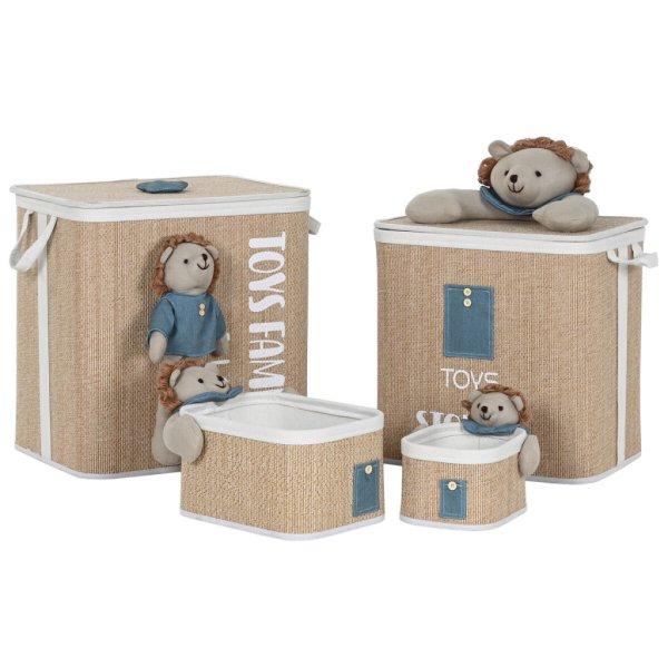 Szennyes kosár Home ESPRIT Zöld Természetes Gyermek 44 x 44 x 45 cm 4 Darabok
MOST 85077 HELYETT 53839 Ft-ért!