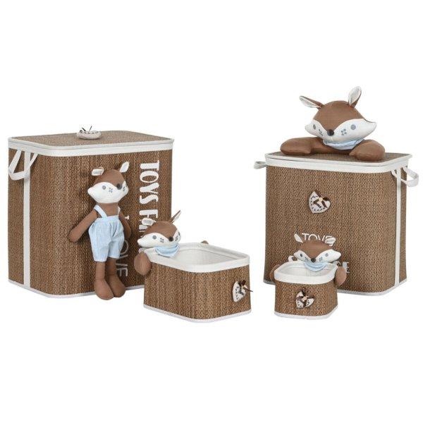 Szennyes kosár Home ESPRIT Kék Barna Természetes Gyermek 44 x 44 x 45 cm 4
Darabok MOST 85077 HELYETT 53839 Ft-ért!