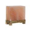 Asztali lmpa DKD Home Decor Barna Rzsaszn S Akcfa 15 W 