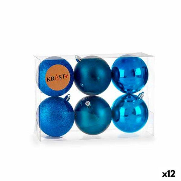Karácsonyi gömbök készlet Kék Műanyag 7 x 8 x 7 cm (12 egység) MOST 22785
HELYETT 13981 Ft-ért!