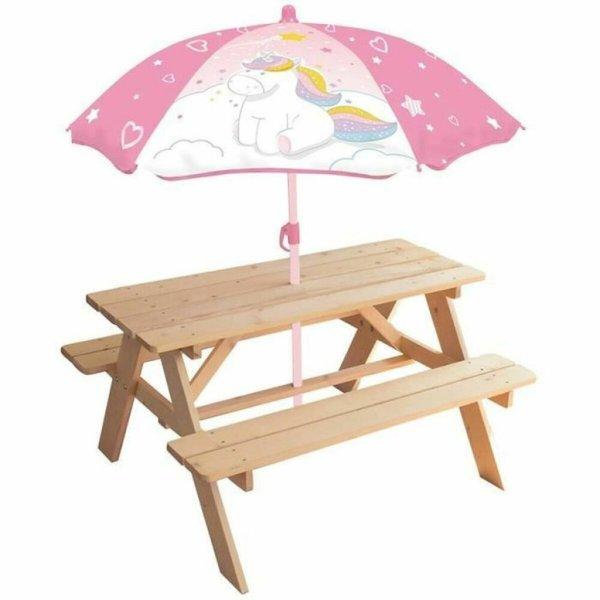 Piknik asztal Fun House 53 x 95 x 75 cm чадър Unikornis MOST 71125 HELYETT
53525 Ft-ért!