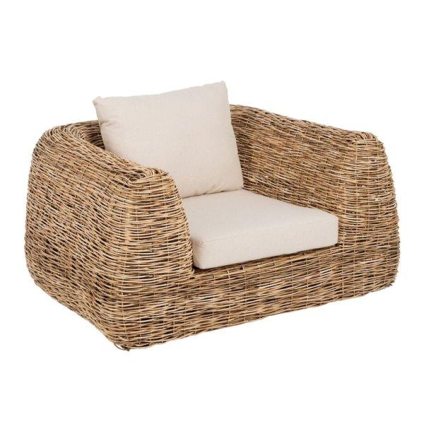 Karosszék Természetes Rattan Foam 111 x 97 x 63 cm MOST 765696 HELYETT 464595
Ft-ért!