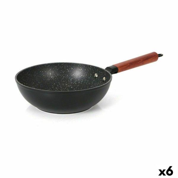 Wok Serpenyő Quttin Doha Edzett alumínium 47 x 24 x 8 cm (6 egység) MOST
86779 HELYETT 48085 Ft-ért!