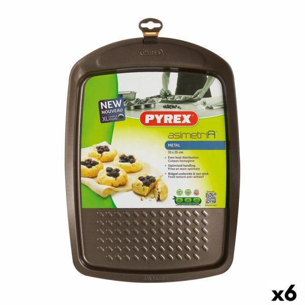 Sütőforma Pyrex Asimetria Négyszögletes Fekete Fém 33 x 25 cm (6 egység)
MOST 56638 HELYETT 42620 Ft-ért!