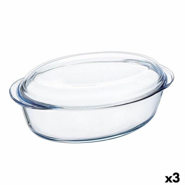 Kemencés ételeknek való tartó Pyrex Classic Vidrio Átlátszó Üveg 33 x 20
x 10 cm Fedéllel (3 egység) MOST 51240 HELYETT 38561 Ft-ért!