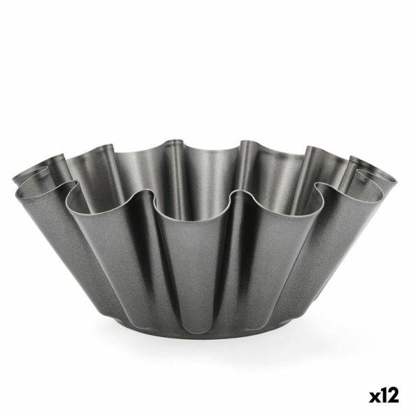 Tortaforma Quid Sweet Grey Fekete Fém 23 x 9 cm (12 egység) MOST 28617 HELYETT
20190 Ft-ért!