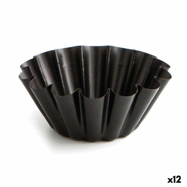 Tortaforma Quid Sweet Grey Fekete Fém Ø 14 cm (12 egység) MOST 24912 HELYETT
17180 Ft-ért!