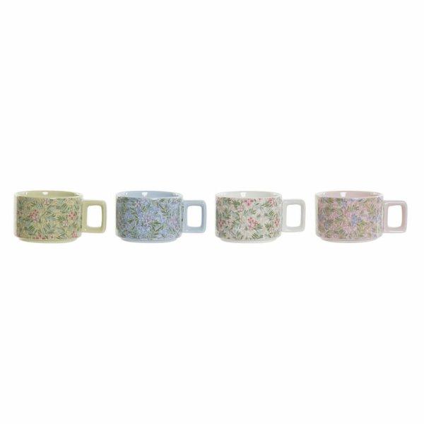 Darabos Kávéscsésze Szett DKD Home Decor Kék Zöld Rózsaszín Fém Dolomite
260 ml (4 Darabok) MOST 12715 HELYETT 7615 Ft-ért!