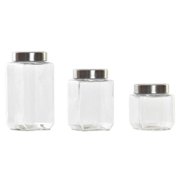 3 Gyurma szett DKD Home Decor 750 ml 8,5 x 8,5 x 18 cm MOST 9181 HELYETT 5151
Ft-ért!