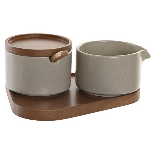 Cukortartó DKD Home Decor 19,5 x 18,5 x 7 cm Bézs szín Barna Gumifa 4 Darabok
MOST 17503 HELYETT 10475 Ft-ért!