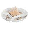 Rviditalos Szett DKD Home Decor 23,5 x 23,5 x 7 cm Termsze