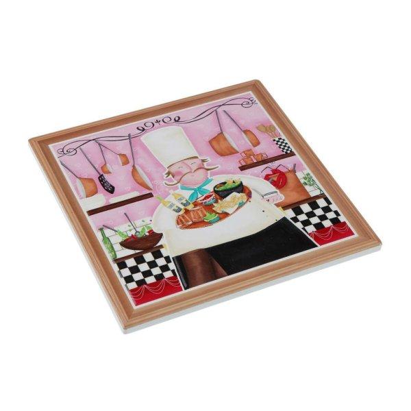 Tányéralátét Versa Szakács Parafa Kerámia 20 x 20 cm MOST 5151 HELYETT
2695 Ft-ért!