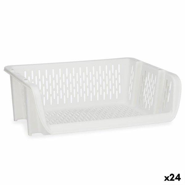 Zöldségkosár Kinvara Q-SHELF-1 Fehér polipropilén 30 x 13,5 x 38,7 cm (24
egység) MOST 56739 HELYETT 38668 Ft-ért!