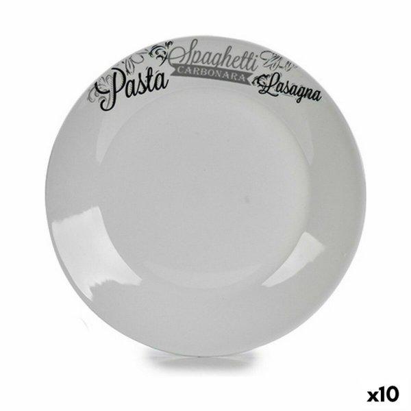 Lapos Tányér Ø 24,4 cm Fehér Fekete Porcelán tészta (10 egység) MOST
21091 HELYETT 12939 Ft-ért!