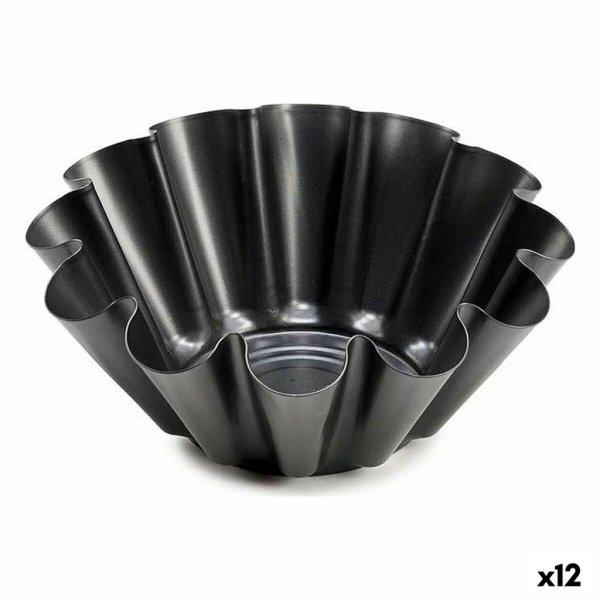 Tortaforma Kinvara 83009 Sötét szürke Acél 1,5 L 23 x 8,2 x 23 cm (12
egység) MOST 37272 HELYETT 22868 Ft-ért!