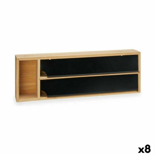 Papíradagoló Kinvara JWKW-5153 (2) Fekete Természetes Bambusz Rozsdamentes
acél 40 x 7 x 13 cm Dupla (8 egység) MOST 60490 HELYETT 47589 Ft-ért!