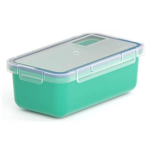Élelmiszer tartósító tartály Valira 6090/97 Hermetikus Türkizkék Hőre
lágyuló PBT Négyszögletes 750 ml MOST 9273 HELYETT 5548 Ft-ért!
