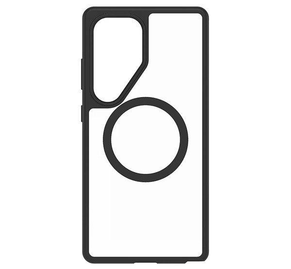 OTTERBOX REACT szilikon telefonvédő (erős ütésállóság, légpárnás
sarok, MagSafe) FEKETE Samsung Galaxy S25 Ultra (SM-S938)