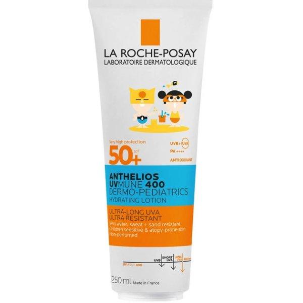 LRP Anthelios UVMUNE 400 Dermo-Pediatrics hidratáló tej SPF50+ 250ml