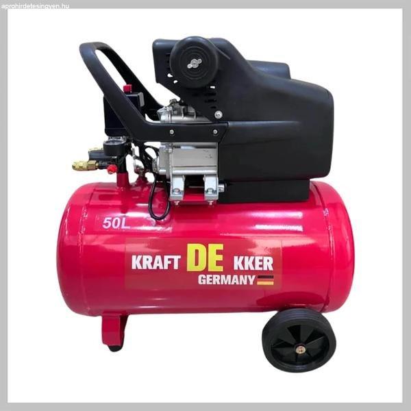 Kraftdekker Professzionális 2 LE légkompresszor KD-50L