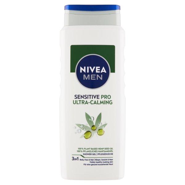 Nivea Tusfürdő férfiaknak Men Sensitive Pro Ultra Calming
(Shower Gel) 500 ml