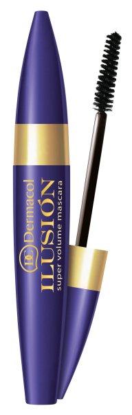 Dermacol Szuper volumennövelő szempillaspirál Ilusión
(Super Volume Mascara) 11 ml Black