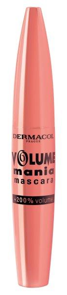 Dermacol Volumennövelő szempillaspirál Volume Mania + 200 %
(Volume Mascara) 10,5 ml Black