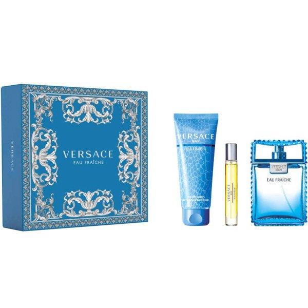 Versace Eau Fraiche Man - EDT 100 ml + tusológél 150 ml+ EDT 10 m