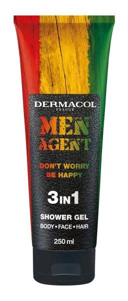 Dermacol Tusfürdő férfiaknak Men Agent Don´t Worry Be Happy
(3 in 1 Shower Gel) 250 ml