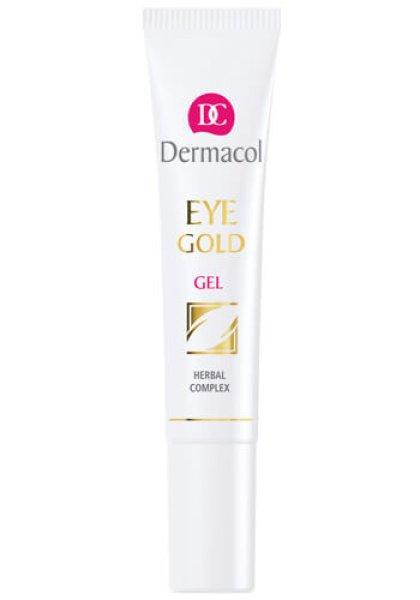 Dermacol Szemkörnyékápoló gél a szem alatti duzzanat,
fáradtság és karikák ellen (Eye Gold Gel) 15 ml